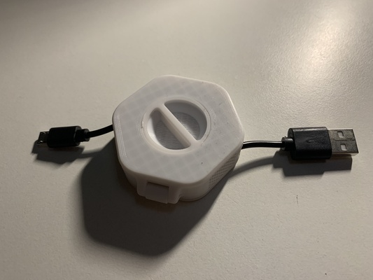 taşınabilir kablo organizatör sarıcı yeniden karıştırılmış by lp yazdır araçlar gadget'lar tutucu düzenleyici çıkış tutucusu 3d print model - Mito3D
