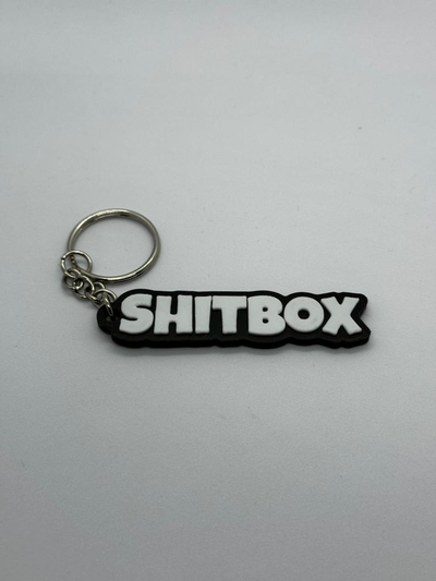 shitbox - keychain by luca l art 2d car multi color keyring 3d print model - Mito3D