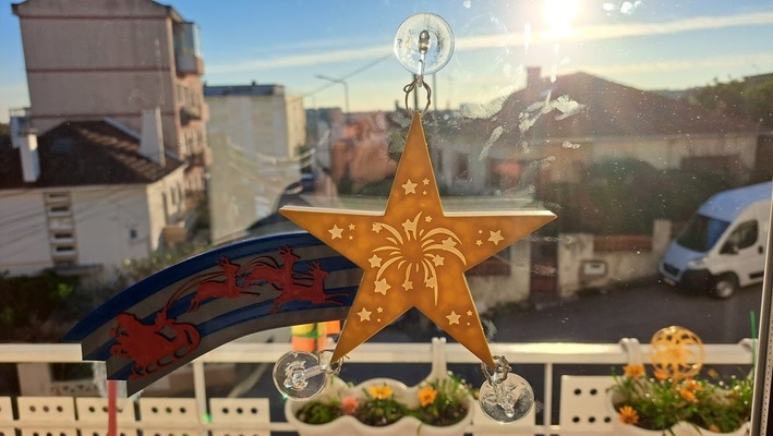 natal estrela decoração by espaçoso casa decorações enfeite natal enfeites árvore arvore 3d print model - Mito3D