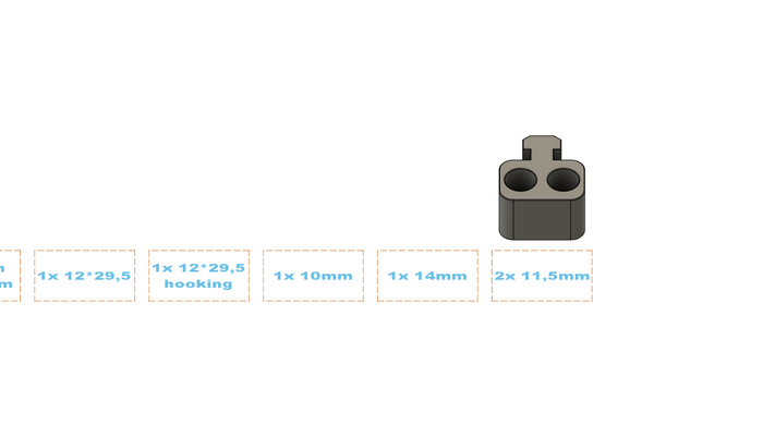 alvaris 40x40 kulp destek kablo organizatör 4 by cerwajz hobi kendin yap 3d print model - Mito3D