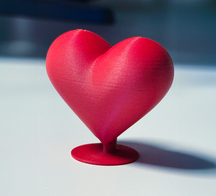 san francisco hearts - print paint one by ezeeone art sculptures heart sculpture 3d print model - Mito3D