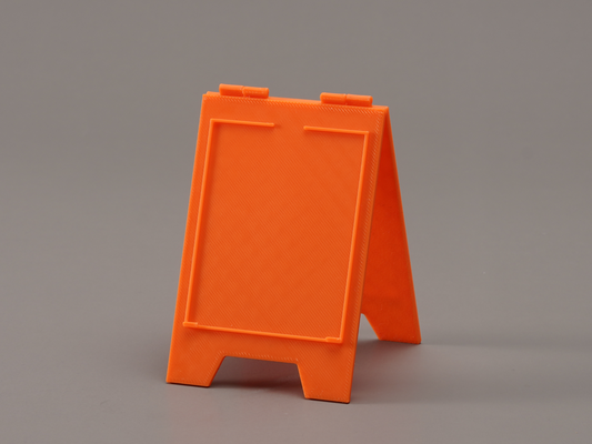attention sign holder my by makerworld tools makerlab makemysign 3d print model - Mito3D