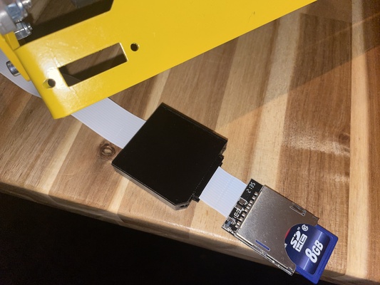 ender3belt hafıza kartı yuva by 3dprintnovesia 3d yazıcı aksesuarlar sd kemer kemer 3d print model - Mito3D