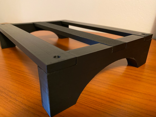 monitor stand raiser by wiz 78 hobby diy unterstützung 3d print model - Mito3D