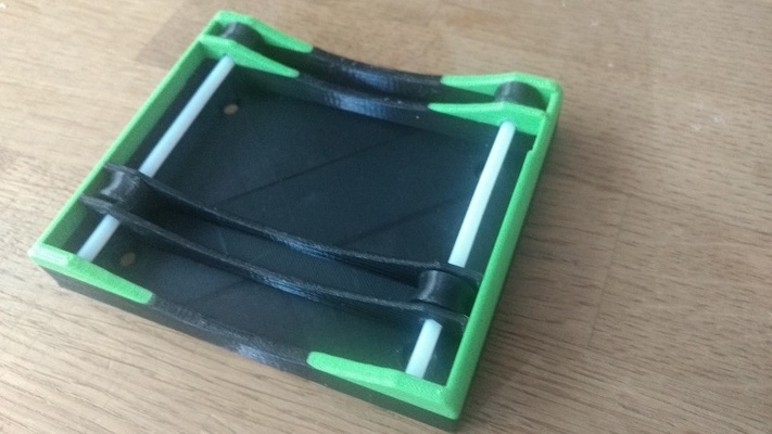 parafuso rolamento ajustável porta bobinas by doninha 3d impressora acessórios carretel filamento spoolmount filamentos teflon thingiverse 3d print model - Mito3D