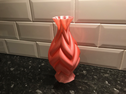 braided delight vase by brithawkes household decor mode easy fast 3d print model - Mito3D