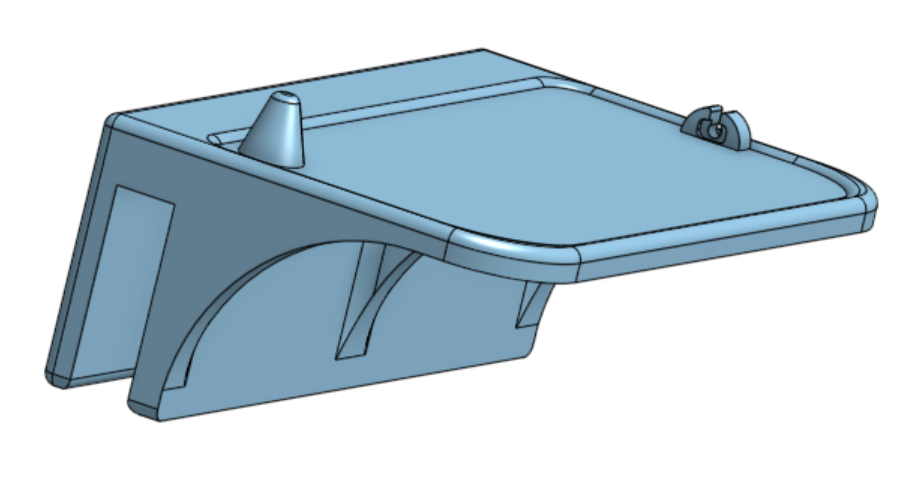 xl cabecera estante litera or desván camas + cable soporte anillo 20mm 25mm 30mm apoyo by llegar herramientas organizadores cama teléfono 3D print model - Mito3D