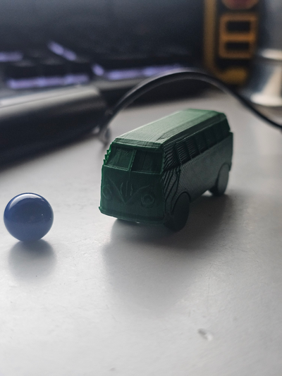 bambu otobüs bölünmüş ekran yeniden karıştırılmış by orman manzarası oyuncaklar oyunlar kampçı minibüsü vdub vw bölmek bölünmüş 3d print model - Mito3D