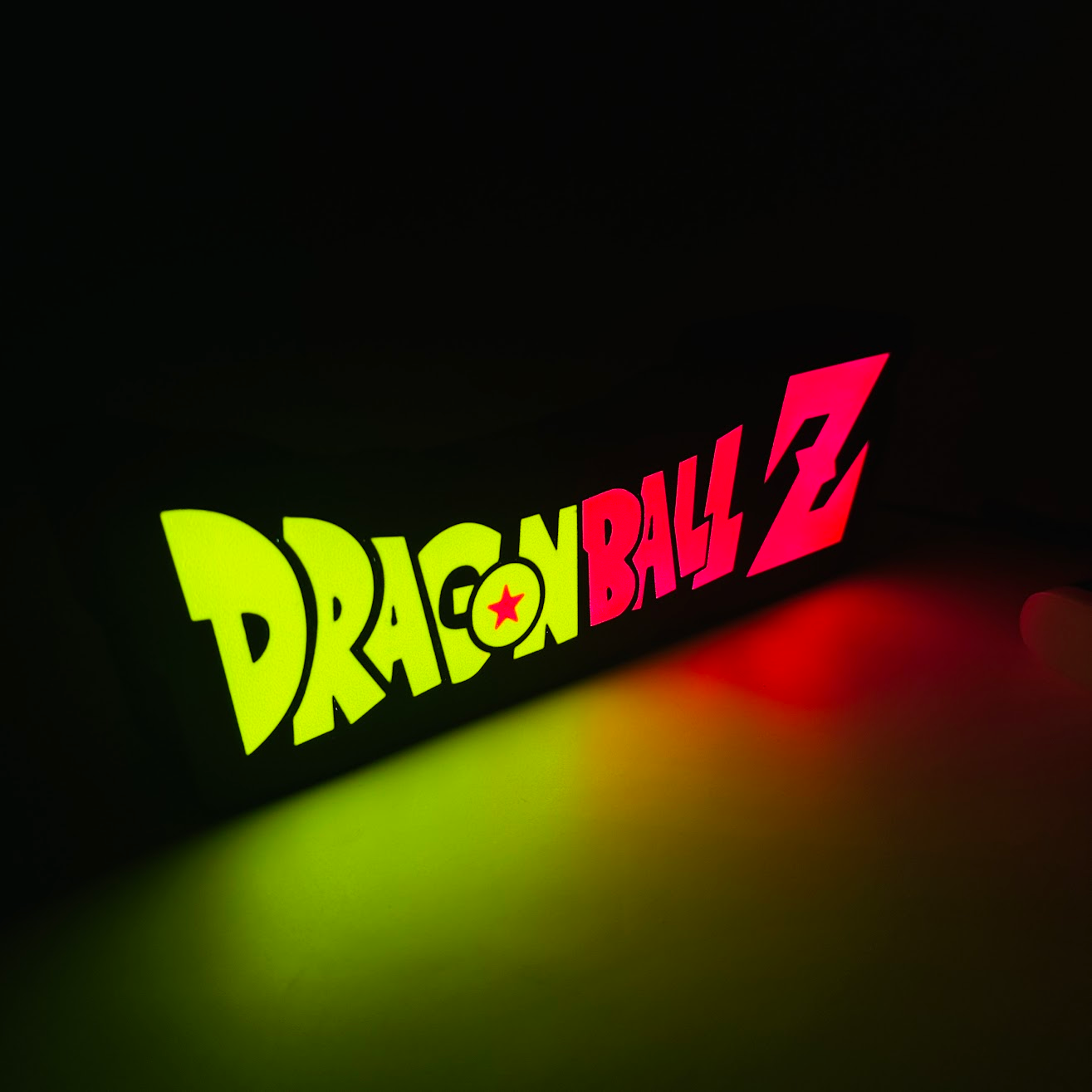 dragonball z lamp by smart3d gabriel gomes household decor dragon ball led almp light box goku anime 3D print model - Mito3D