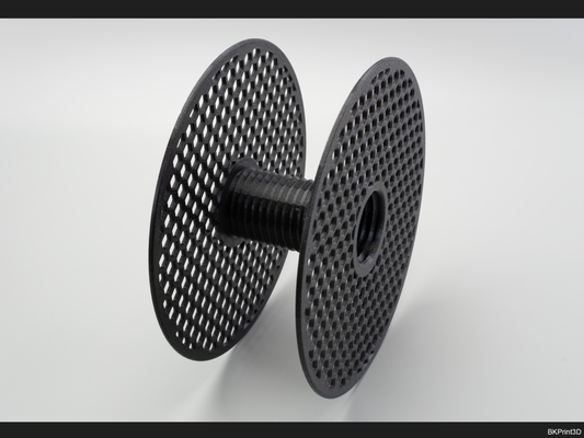 bobina fissatore adattatore cartone filettato 202mm diametro by bkprint3d 3d stampante accessori 3d print model - Mito3D