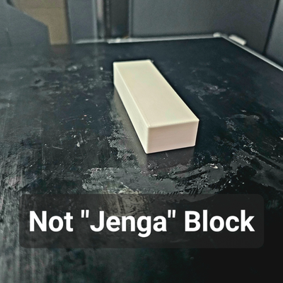 jenga blocks by gtperrault toys & games board block game 3d print model - Mito3D