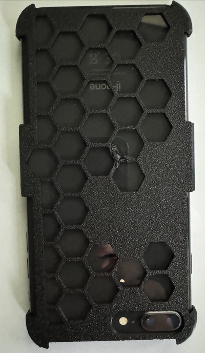 i phone 8 astuccio guaina remixare remixato by ukdavewood utensili gadget 3d print model - Mito3D