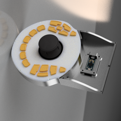 macro clavier souris spatiale by 3d loisir diy électronique 3dmouse 3d print model - Mito3D