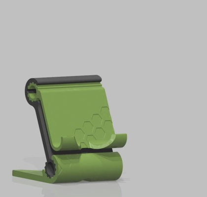 universal phone tábua suporte by rob g casa escritório ficar pé 3d print model - Mito3D