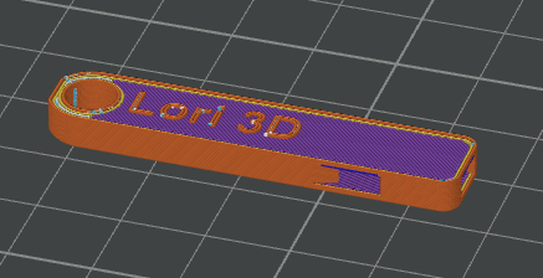 llavero silbar by lp impresión herramientas artilugio 3d mini modelo súper 3d print model - Mito3D