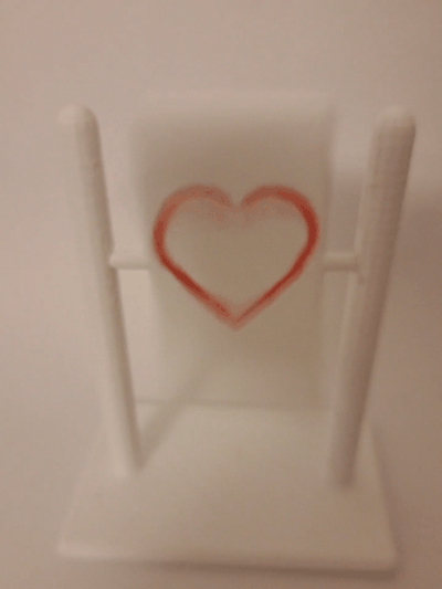 valentins spinner by 3designmd haushalt dekor dekoration geschenk herz illusion liebe optische täuschung spielzeug valentinstag 3d print model - Mito3D