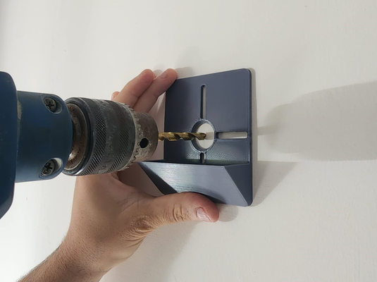 perforazione guida polvere collettore by geeks3d utensili mano trapano 3d print model - Mito3D