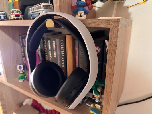 headphone stand shelf 165mm by mario3d household decor holder sony playstation 3d print model - Mito3D