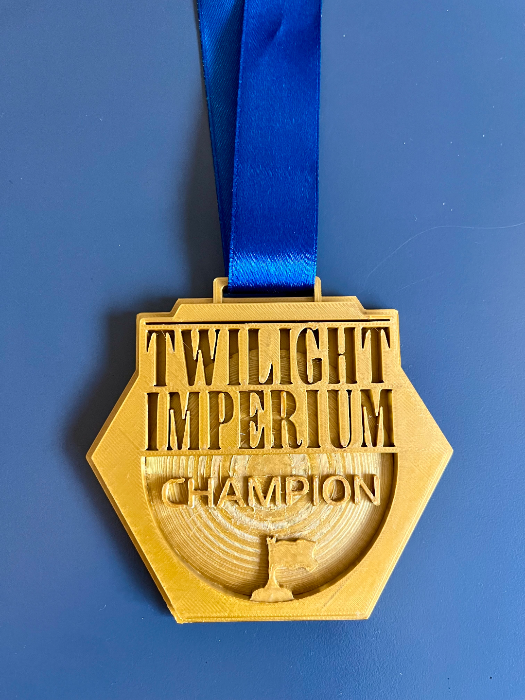 twilight imperium medal by brother toys & games board ti4 game trophy winner champion 3D print model - Mito3D