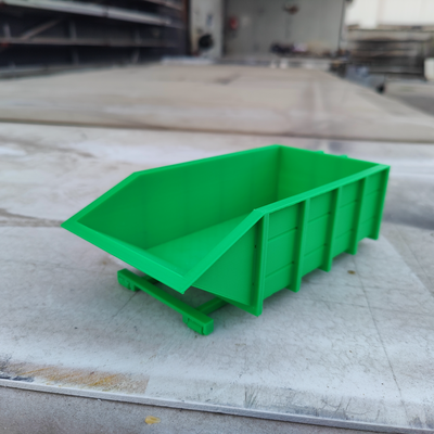 construção deposito lixo by israelsachi3 miniaturas 3d print model - Mito3D