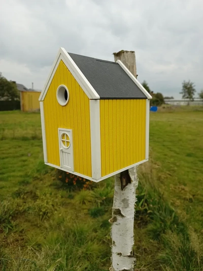 bird house remixed by zanbacak household garden 3d print model - Mito3D