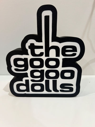 goo bonecos by sthompson984 arte sinais logotipos corte música bandas grupos 3d print model - Mito3D