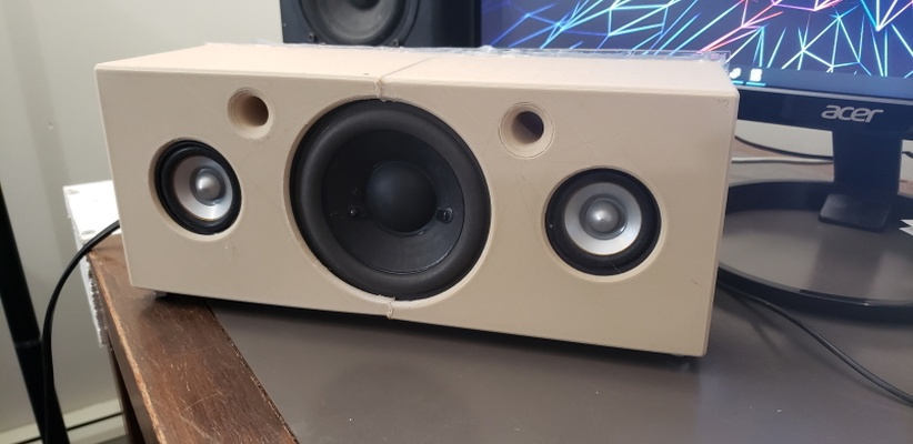 soundbar logitech speakers by spekerdude hobby & diy electronics bluetooth speaker 3d print model - Mito3D