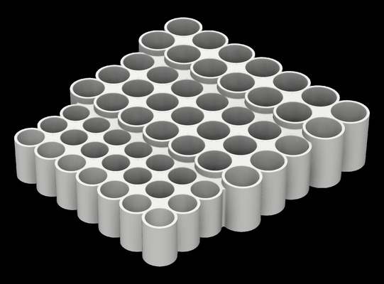 56 fessura trucco organizzatore by nick puntellare utensili organizzatori up 3d print model - Mito3D