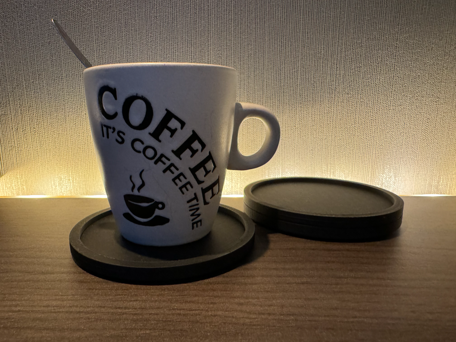 minimaliste coaster empilable by rva laboratoires ménage maison modèles verre boisson buvait accessoire tasse 3D print model - Mito3D