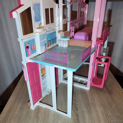 barbie dly32 city house repair left stud by techam toys & games accessory doll 3d print model - Mito3D