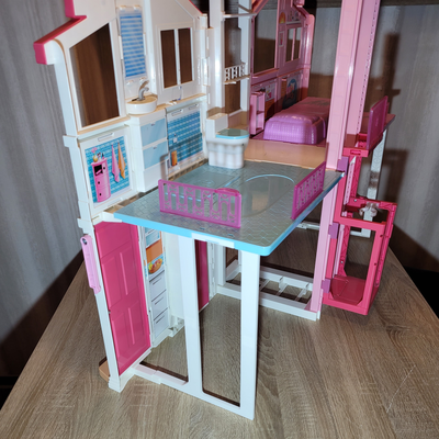 barbie dly32 stadt haus reparatur links zucht by techam spielzeuge spiele zubehörteil puppe 3d print model - Mito3D