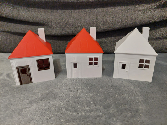 house smaller by hroshiprint ev halkı dekor ışık kent noel 3d print model - Mito3D