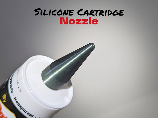 silicone cardridge nozzle by alexis tools hand cartridge sealant garage tool 3d print model - Mito3D
