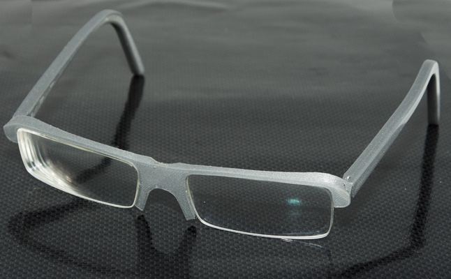 substituição óculos by d byte moda 55 18 115 colorfabb quadro armação semi rimless 3d print model - Mito3D