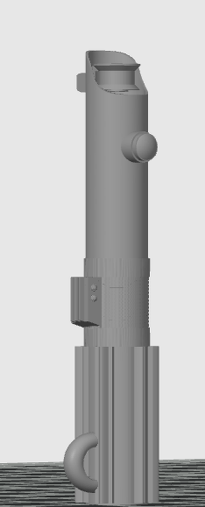 mini star savaşlar ışın kılıcı anahtarlık by kırbaç işleri hobi kendin yap darth vader 3d print model - Mito3D