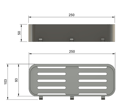 chuveiro suporte by ares3d 3d impressora acessórios 3d print model - Mito3D