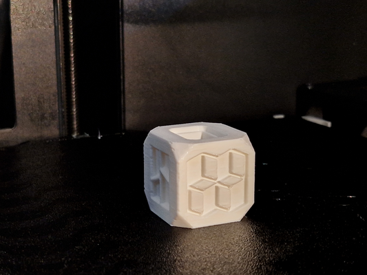 makerworld cube - materials test by nyx nk 3d printer models calibration maker world bambu bambulab 3d print model - Mito3D