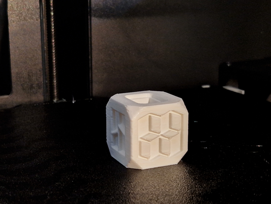 mundo criador cubo materiais teste by nyx nk 3d impressora modelos calibração bambu bambulab 3d print model - Mito3D