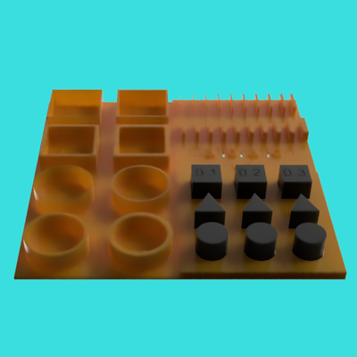 4 in 1 calibración maestro plato v1 by 3dprintingreece gr 3d impresora prueba modelos calibrar cubo calibracion tolerancia pinterest 3d print model - Mito3D