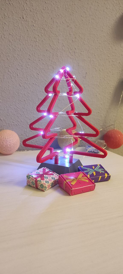 christmas tree by carlos 3 d household festivities 3d print model - Mito3D