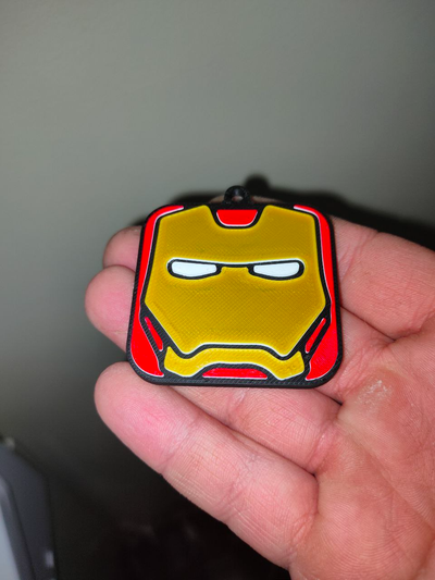 iron-man avengers keychain 1 by tr3dcreations fashion models 3d print model - Mito3D