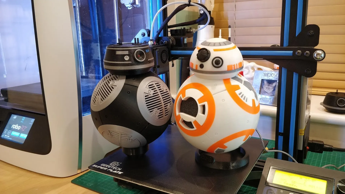 bb-9 google home costume or standalone model by steve wagg hobby & diy robotics 3d print model - Mito3D