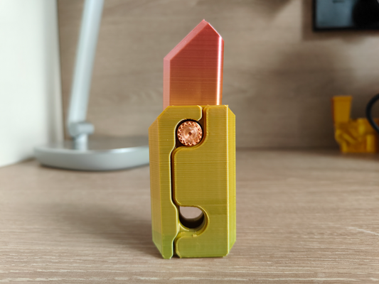 zanahoria cuchillo remezclado by 3d juguetes juegos 3d print model - Mito3D