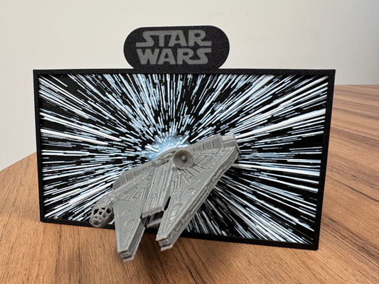 frame starwars millenium remixed by acevalsl household decor 3d print model - Mito3D