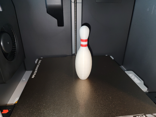 bowling pin 128mm altezza sfero giocattolo by robotcrazy passatempo fai sport all'aperto gli 3d print model - Mito3D