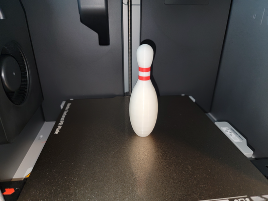 bowling épingle 128mm taille sphère jouet by robotfou loisir diy sport air sports 3d print model - Mito3D