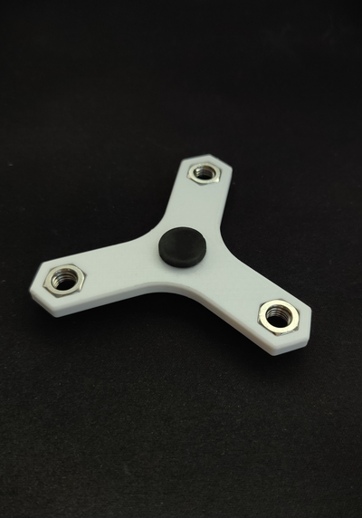 fidget spinner by jonneha toys & games nut 3d print model - Mito3D
