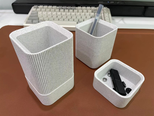 doppelt schicht stift container by hcwilliam haushalt büro 3d print model - Mito3D
