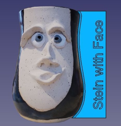 design by anne ceramica costolette tazze boccali multiple stili dimensioni laboo arte modelli birra migliori strumenti tazza caffè vasaio costola stein modello attrezzo boccale rapa vaso 3d print model - Mito3D