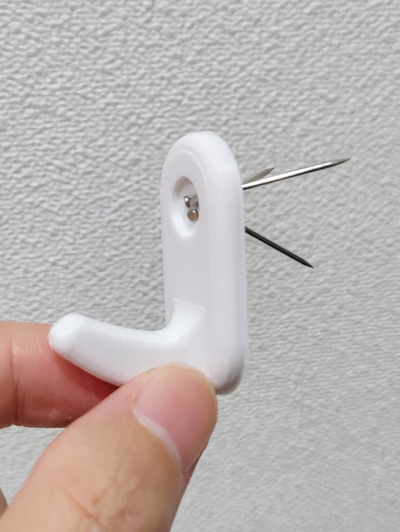 nail-in hook by hako85 household decor hooks hang 3d print model - Mito3D